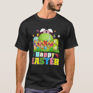 Cute Tennis Ball Hatched From Egg Easter Day Men B T-Shirt