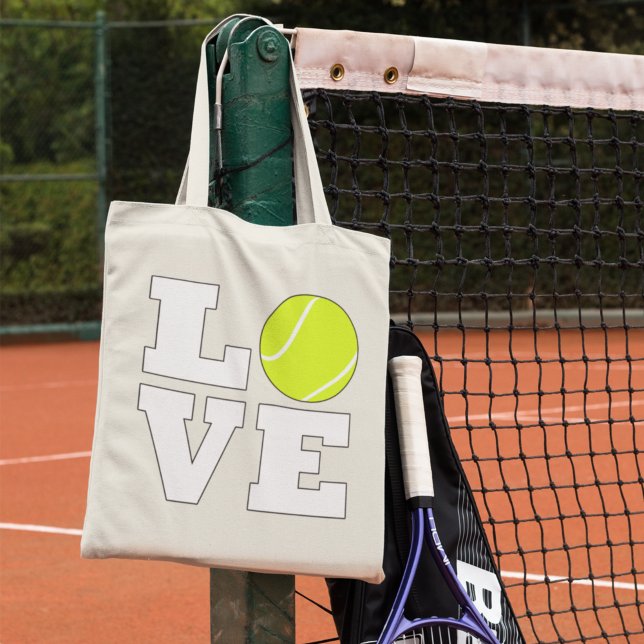 Cute Tennis Love Bag for Tennis Players and Fans (Creator Uploaded)