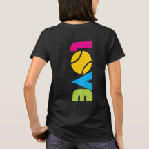 Cute  Tennis  LOVE -  T-Shirt