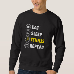 Cute Tennis Novelty For Men Women Tennis Lover Ten Sweatshirt