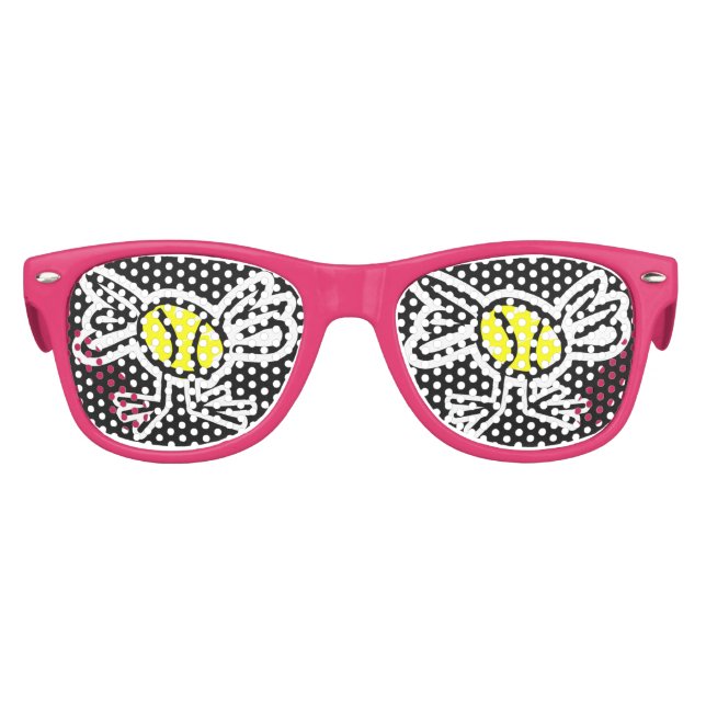 Cute tennis party shades for girl's Birthday party (Front)