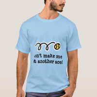 Cute tennis t shirt with funny text slogan