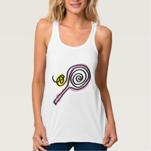 Cute tennis tank tops for women and girls