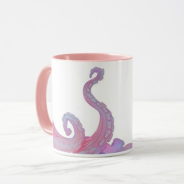Cute Tentacle Mug (Front Left)