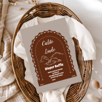 Cute Terracotta Cielito Lindo  Diapper Raffle