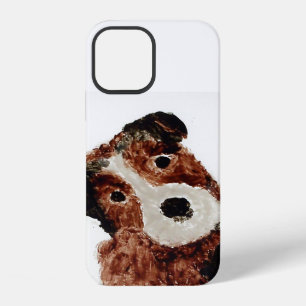 Cute Terrier Dog Art iPhone 12 Case