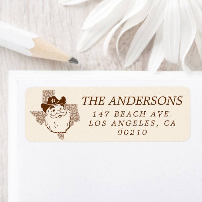 Cute Texas Cowboy Santa Claus  (Insitu)