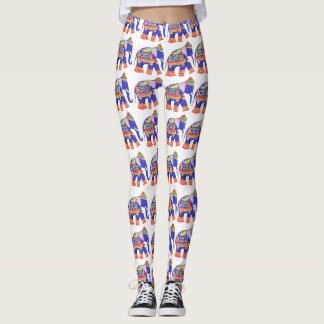 Cute Thai Elephant Pattern Leggings