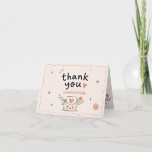 Cute Thank You Card