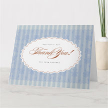 Cute Thank You Card