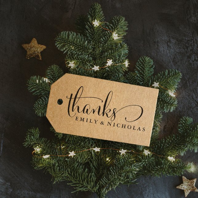 Cute thank you stamp with calligraphy font (Creator Uploaded)