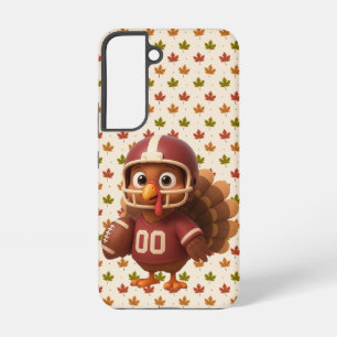 Cute Thanksgiving day football turkey Samsung Galaxy Case