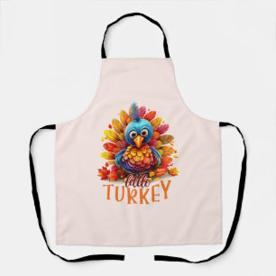 Cute Thanksgiving Turkey Apron