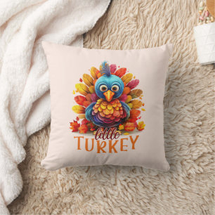 Cute Thanksgiving Turkey Cushion