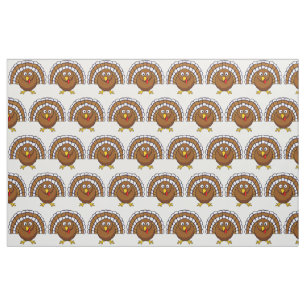 Cute Thanksgiving Turkey Fabric