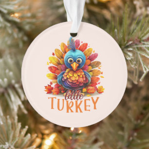 Cute Thanksgiving Turkey Ornament