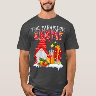 Cute The Paramedic Gnome Snow Gnomies Lovers Merry T-Shirt