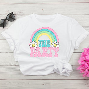 Cute The Party Retro Hippie Bachelorette Party T-Shirt