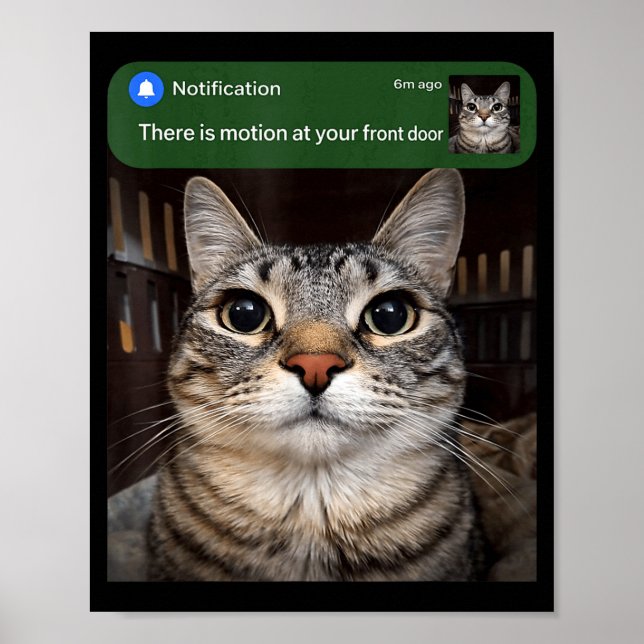 Cute There Motion Your Front Door Poster (Front)