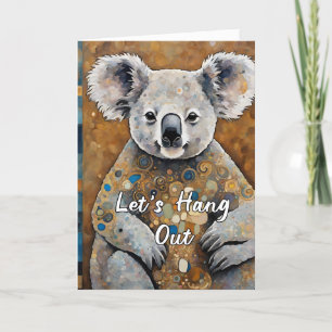 Cute Thinking of You Thank You Card