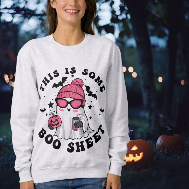 Cute This Is  Some Boo Sheet Halloween Sweatshirt (Creator Uploaded)