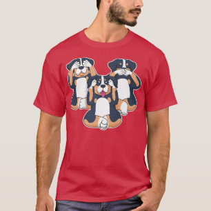 Cute Three Beagle Dogs Dog Owner Rottweiler Pet Do T-Shirt