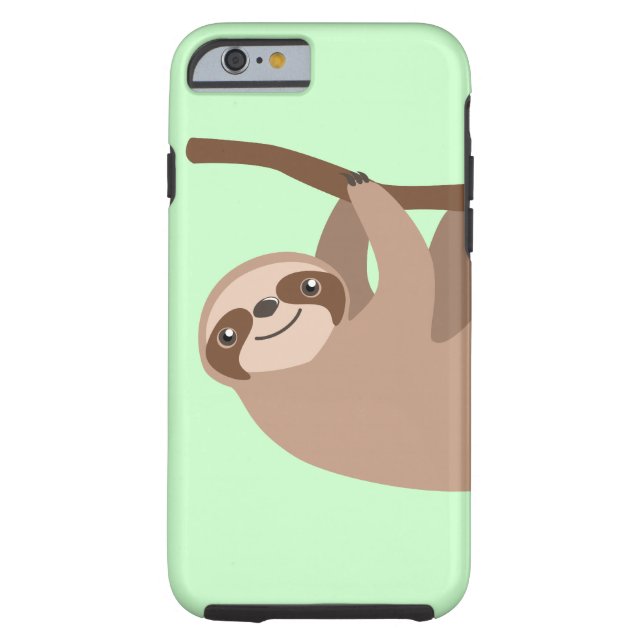 Cute Three-Toed Sloth Case-Mate iPhone Case (Back)