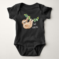 Cute Three Toed Sloth Custom Baby Jumper