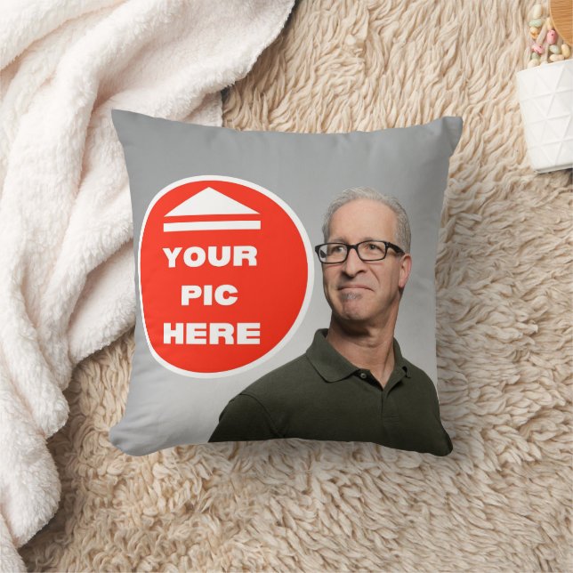 Cute! Throw Pillow - Personalised - 16" x 16" (Blanket)
