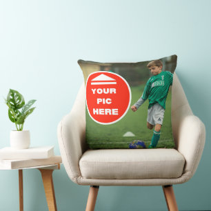 Cute! Throw Pillow - Personalised - 20" x 20"
