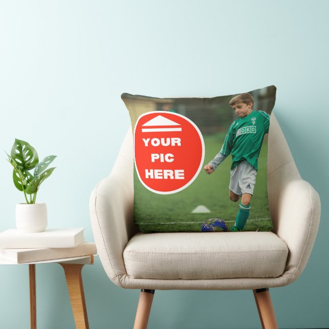 Cute! Throw Pillow - Personalised - 20" x 20" (Chair)