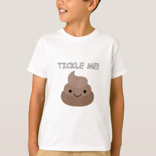 Cute Tickle Me Poop Emoji T-Shirt