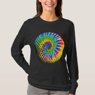 Cute Tie Dye Golf Gift Men Women Funny Rainbow Col T-Shirt