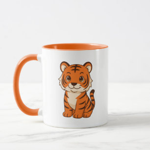 Cute Tiger Cub Mug