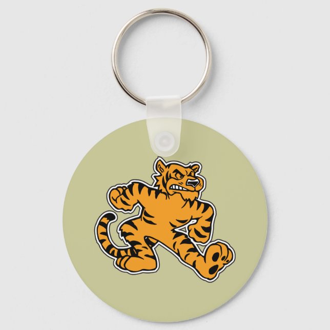 Cute Tiger Key Ring (Front)