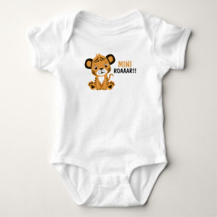 Cute Tiger Mini Roar Baby Romper Bodysuit