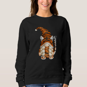 Cute Tiger Mum Gnomie In Tiger Costume For Women F Sweatshirt