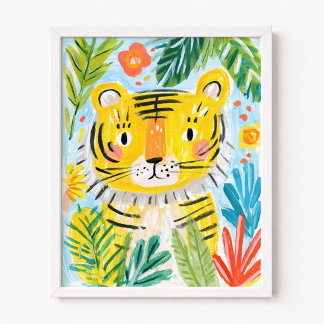 Cute Tiger Poster