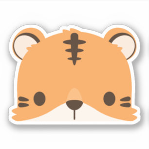 Cute Tiger Sticker