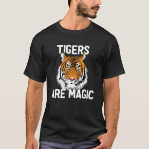Cute Tiger Tigers Are Magic Animal Safari Kids T-Shirt