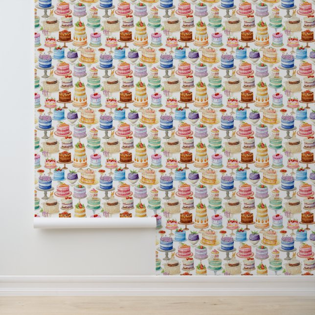 Cute tiled bakery business  wallpaper (Application)