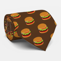 cute tiled hamburger pattern
