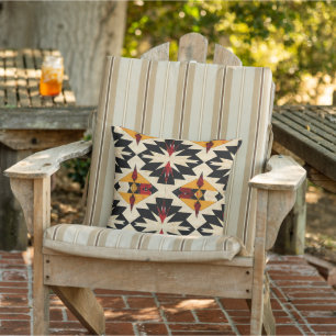 Cute tiled Southwestern pattern Cushion