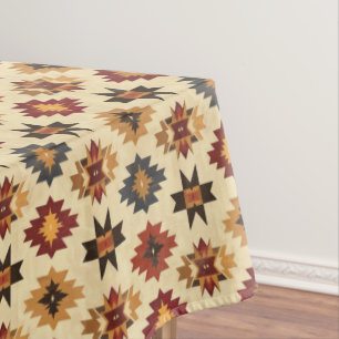 Cute tiled Western pattern Tablecloth