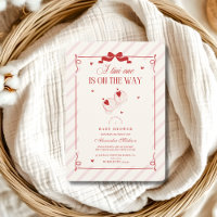 Cute Tini One Is On The Way Baby Shower