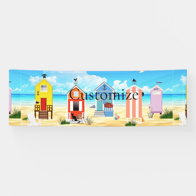 Cute Tiny Beach Shacks Thunder_Cove Banner (Horizontal)
