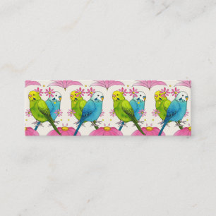 Cute tiny bussiness card Bird Illustration
