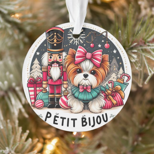 Cute Tiny Dog Ornament   (Tree)