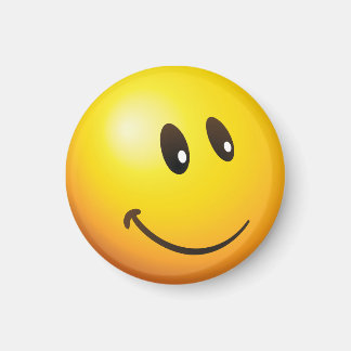 Cute & tiny looking at you emoji magnet
