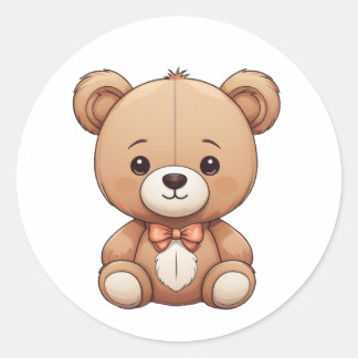 cute tiny teddy bear sticker